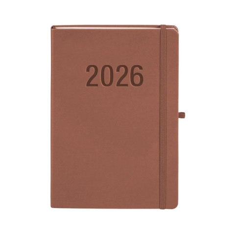 Kalendarz książkowy (terminarz) 2026 MEMOFIX TDW B5 Antra (MOCHA MAUSE) Antra
