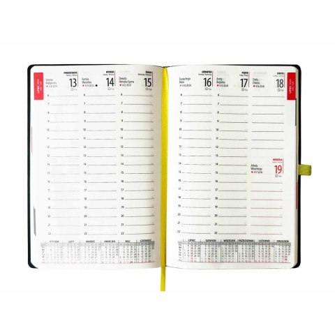 Kalendarz książkowy (terminarz) A5 tygodniowy FOTO A5 Avanti (KKA5TFL) Avanti