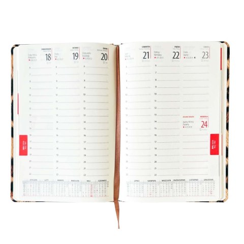 Kalendarz książkowy (terminarz) A5 tygodniowy FOTO A5 Avanti (KKA5TLF) Avanti