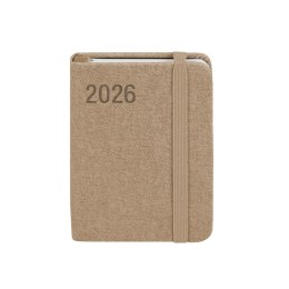 Kalendarz książkowy (terminarz) BEŻOWY AVANGARDA A7 Antra (2026) Antra