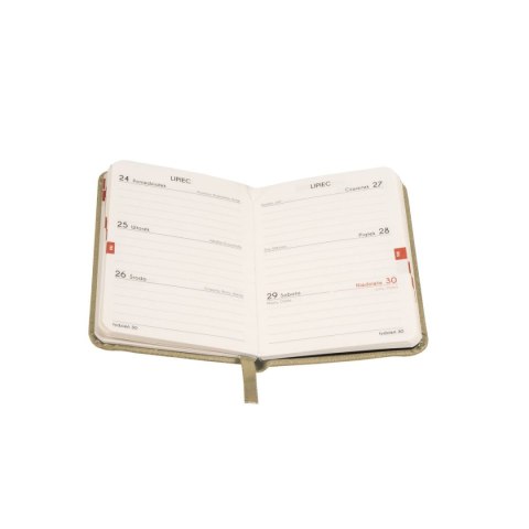 Kalendarz książkowy (terminarz) BEŻOWY AVANGARDA A7 Antra (2026) Antra