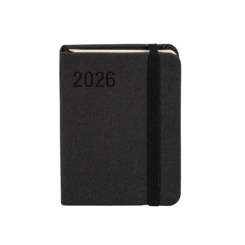 Kalendarz książkowy (terminarz) CZARNY AVANGARDA A7 Antra (2026) Antra