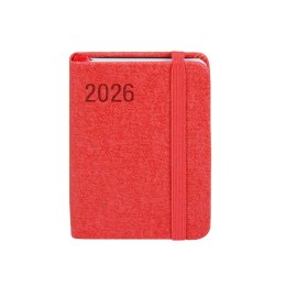 Kalendarz książkowy (terminarz) CZERWONY AVANGARDA A7 Antra (2026) Antra