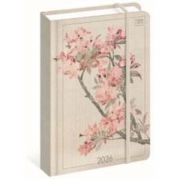 Kalendarz książkowy (terminarz) DZIENNY A5 Interdruk (CHERRY) Interdruk