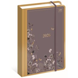 Kalendarz książkowy (terminarz) DZIENNY A5 Interdruk (METAL.SATIK) Interdruk