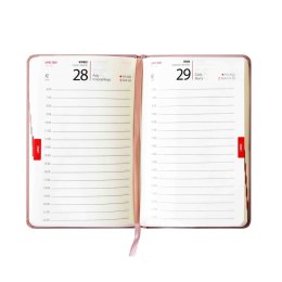 Kalendarz książkowy (terminarz) DZIENNY LUX metalic B6 Avanti (KKB6DL) Avanti