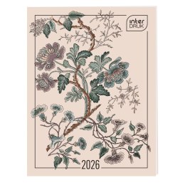 Kalendarz książkowy (terminarz) KIESZONKOWY 80mm x 105mm Interdruk (MIĘKKA OPRAWA) Interdruk