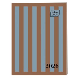 Kalendarz książkowy (terminarz) KIESZONKOWY 80mm x 105mm Interdruk (MIĘKKA OPRAWA) Interdruk