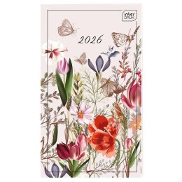 Kalendarz książkowy (terminarz) KIESZONKOWY 90mm x 155mm Interdruk (MIĘKKA OPRAWA) Interdruk