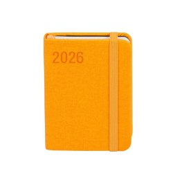 Kalendarz książkowy (terminarz) POMARAŃCZOWY AVANGARDA A7 Antra (2026) Antra
