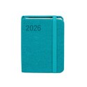Kalendarz książkowy (terminarz) TURKUSOWY AVANGARDA A7 Antra (2026) Antra