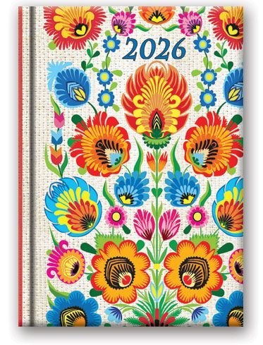 Kalendarz książkowy (terminarz) WYCINANKA B6 Lucrum (41DS) Lucrum