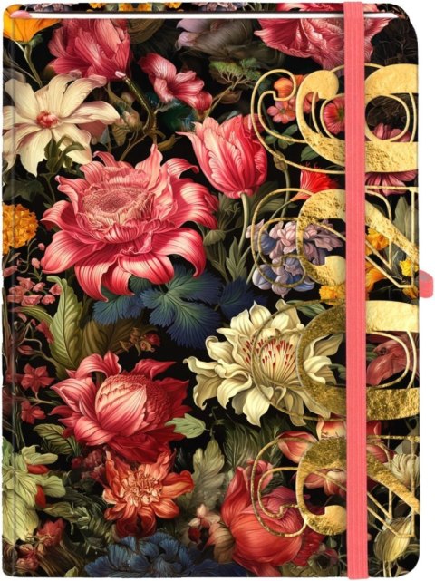 Kalendarz książkowy (terminarz) ZIELONY BOTANICAL DNS A5 Antra (2026) Antra