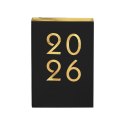 Kalendarz książkowy (terminarz) czarny ART 2026 A5 Antra (A5 DNS) Antra