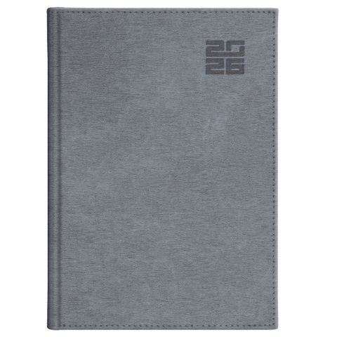Kalendarz książkowy (terminarz) tygodniowy ALUMINIUM SREBRNY A4 Wydawnictwo Wokół Nas (237 A4TB) Wydawnictwo Wokół Nas