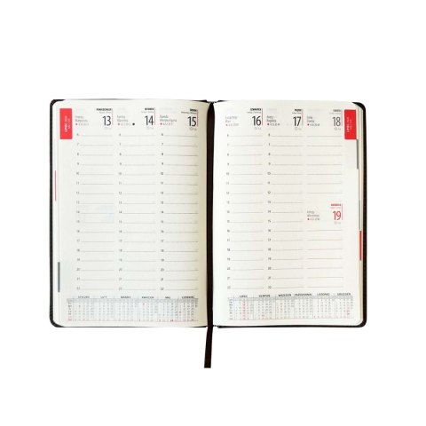 Kalendarz książkowy (terminarz) tygodniowy LUX A5 Avanti (KA5TL) Avanti