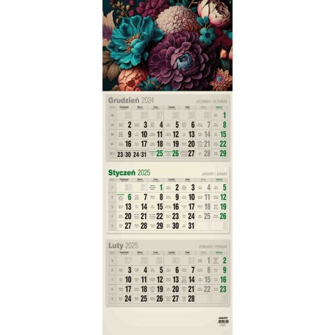 Kalendarz ścienny mix PŁASKI 310mm x 680mm Avanti (KTT-2) Avanti