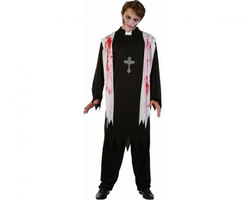 Kostium Strój dla dorosłych Krwawy Ksiądz (sutanna z kamizelką), rozm. 52 Godan (SL-KK52) Godan