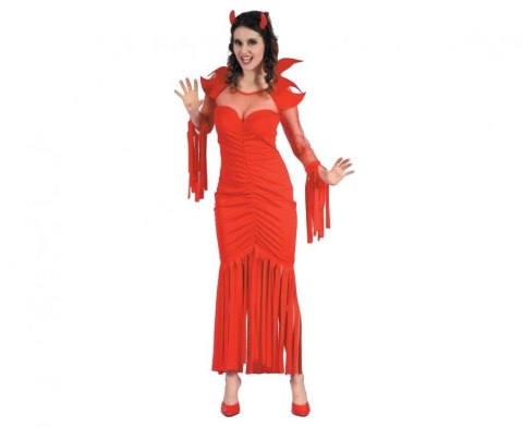 Kostium Zestaw dla dorosłych Czerwona Diablica (sukienka, opaska), rozm. M Godan (SL-DIBM) Godan