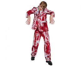 Kostium Zestaw dla dorosłych Krwawy Pan Młody (koszula, krawat, spodnie), rozm. 56 Godan (SL-KM56) Godan