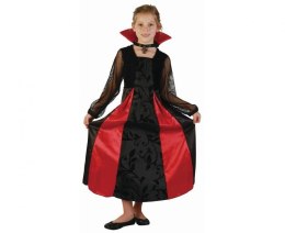 Kostium Zestaw dla dzieci Diabelska Wampirzyca (sukienka, kołnierz), rozm. 130/140 cm Godan (SL-DW13) Godan