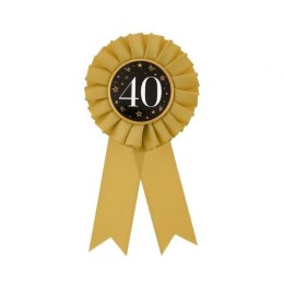 Kotylion jubileuszowy 40 złoty Godan (YH-KJ40) Godan