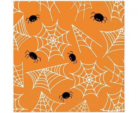 Serwetki HALLOWEEN PAJĄKI mix papier [mm:] 330x330 Godan (SDL239400) Godan