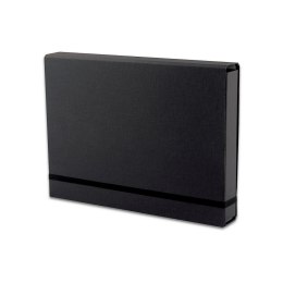 Teczka kartonowa na gumkę A4 czarny Tadeo (TT6106) Tadeo