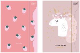 Teczka kartonowa na gumkę SHAPE GIRLS B4+ mix Interdruk (5902277313898) Interdruk