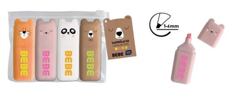 Zakreślacz BB FRIENDS MINI 5902277349231 wkład mix 1-4mm Interdruk (4KOL) Interdruk