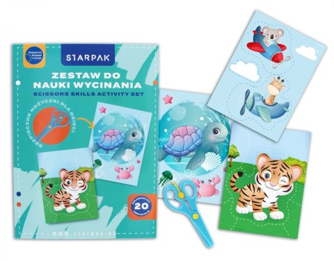 Zestaw kreatywny Animals Starpak (552509) Starpak
