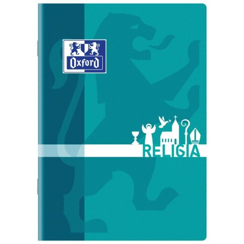 Zeszyt A5 religia 64k. 90g krata Oxford (400150842) Oxford