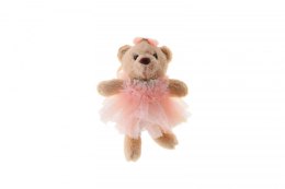 Brelok miś w sukience cyrkonie mix (TT6620)