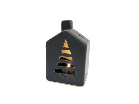 Figurka domek ceramiczny 9 cm led One Dollar (371330) One Dollar
