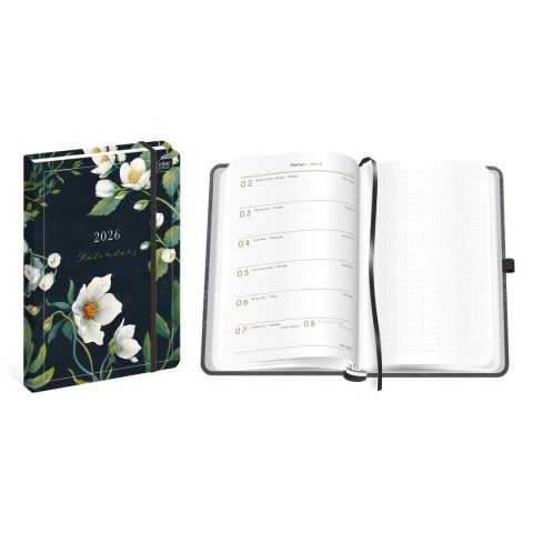 Kalendarz książkowy (terminarz) FIORI mat+uv A5 Interdruk (192K) Interdruk