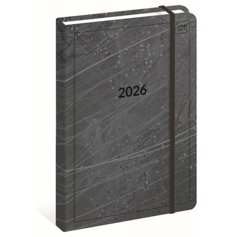 Kalendarz książkowy (terminarz) STONE mat+uv A5 Interdruk (192K) Interdruk