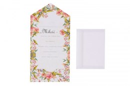 Kartka składana A5 Ślub róża A5 Henry (5905701488285) Henry