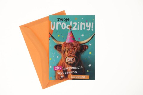 Kartka składana B6 Pan Dragon (B6 HOLO) Pan Dragon