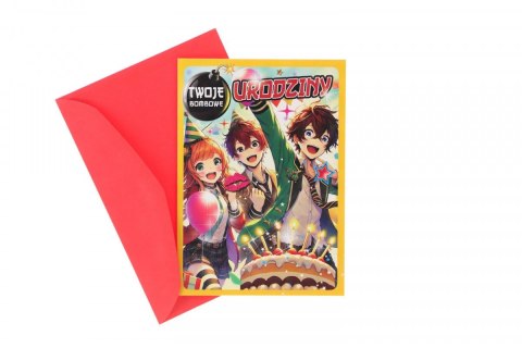 Kartka składana B6 Pan Dragon (B6 HOLO) Pan Dragon