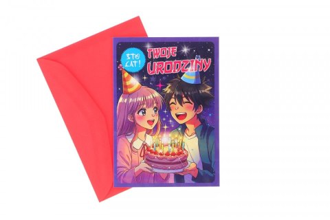 Kartka składana B6 Pan Dragon (B6 HOLO) Pan Dragon