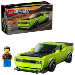 Klocki konstrukcyjne Speed Champions Samochód sportowy Dodge Challenger SRT Hellcat Lego (77237) Lego