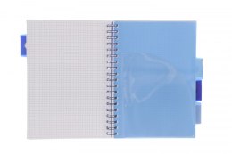 Kołozeszyt (kołonotatnik) ANIMALS czarny TYGRYS B5 100k. 80g KRATKA Strigo (PADS024) Strigo