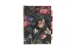 Kołozeszyt (kołonotatnik) ZIELONY KWIAT A4 100k. 80g krata Strigo (PADS077) Strigo