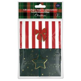 Koperta specjalnego przeznaczenia CHRISTMAS Z GUMKĄ Interdruk (2 SZT) Interdruk