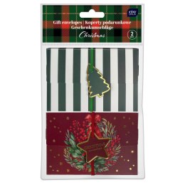 Koperta specjalnego przeznaczenia CHRISTMAS Z GUMKĄ Interdruk (2 SZT) Interdruk