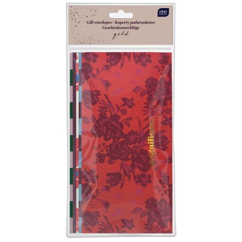 Koperta specjalnego przeznaczenia GOLD DŁUGIE Z GUMKĄ [mm:] 220x110 Interdruk (5 SZT) Interdruk