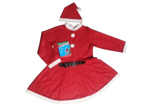 Kostium Mikołajka, sukienka, długość 80cm One Dollar (371637) One Dollar