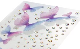 Kryształki Craft-Fun Series +motyle tkaninowe mix Titanum (24SL0319) Titanum