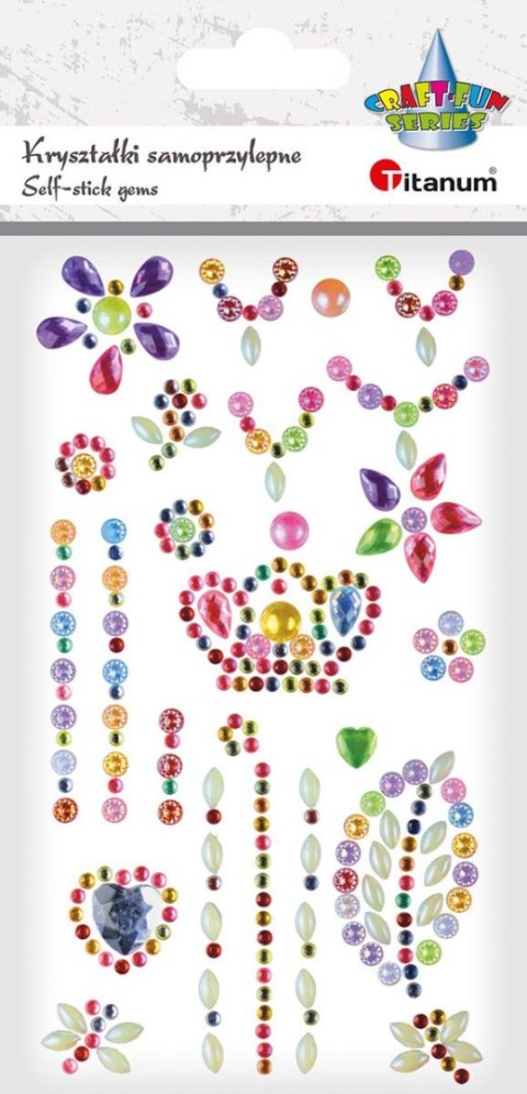 Kryształki Craft-Fun Series samoprzylepne biżuteria Titanum (21XZ1216-3) Titanum