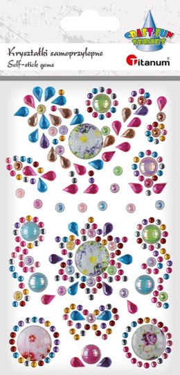 Kryształki Craft-Fun Series samoprzylepne ptak Titanum (21XZ1216-4) Titanum